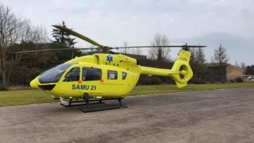 C’est le nouvel hélicoptère du SAMU 21 